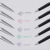 image:imagePentel Glidewrite Signature Ballpoint Pen with Smooth TechniFlo Ink  10mm Medium Point  6Pack of 3 Black Ink amp 3 Blue Ink Pens