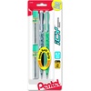 image:imagePentel Icy Automatic Pencil with Lead 07 mm Assorted Barrels 2 Pack AL27TLBP2