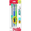 image:imagePentel Icy Automatic Pencil with Lead 07 mm Assorted Barrels 2 Pack AL27TLBP2