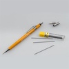 image:imagePentel P209G Sharp Mechanical Drafting Pencil 09 mm Yellow Barrel1 Count Pack of 1