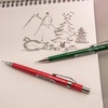 image:imagePentel Sharp Mechanical Pencil 05mm Metallic Barrels Assorted Colors BCD 3Pk P205MBP3M1