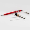 image:imagePentel Sharp Mechanical Pencil 05mm Metallic Barrels Assorted Colors Pack of 2 P205MBP2M