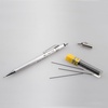 image:imagePentel Sharp Mechanical Pencil 09mm Metallic Silver Barrel Box of 12 P209Z