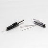 image:imagePentel Twist Erase CLICK Mechanical Pencil Pack of 12 05mm Clear Barrel Black Grip Box of 12 PD275TA