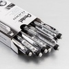 image:imagePentel Twist Erase CLICK Mechanical Pencil Pack of 12 05mm Clear Barrel Black Grip Box of 12 PD275TA