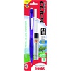 image:imagePentel Twist Erase Click Automatic Pencil with 2 Eraser Refills and Lead 09 mm Assorted Barrels Color May Vary 2 Pack PD279TLEBP2Assorted