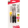 image:imagePentel Twist Erase Click Automatic Pencil with 2 Eraser Refills and Lead 09 mm Assorted Barrels Color May Vary 2 Pack PD279TLEBP2Assorted