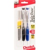 image:imagePentel Twist Erase Click Automatic Pencil with 2 Eraser Refills and Lead 09 mm Assorted Barrels Color May Vary 2 Pack PD279TLEBP2Assorted