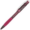 image:imagePentel TwistErase GT 05mm Mechanical Pencil Transparent Burgundy barrel Box of 12 QE205B