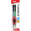 image:imagePentel Champ Mechanical Pencil 07mm Assorted Barrels Barrel Color May Vary 2 Pack AL17BP2