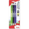 image:imagePentel EnerGizeX Mechanical Pencil 05mm Assorted Barrel Colors Pack of 3 PL105BP3M3 Count Pack of 1