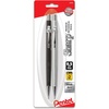 image:imagePentel Sharp Mechanical Pencil 05mm Metallic Barrels Assorted Colors Pack of 2 P205MBP2M