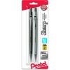 image:imagePentel Sharp Mechanical Pencil 07mm Metallic Barrels Assorted Barrel Colors Pack of 2 P207MBP2