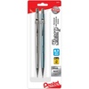image:imagePentel Sharp Mechanical Pencil 07mm Metallic Barrels Assorted Barrel Colors Pack of 2 P207MBP2M1