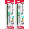 image:imagePentel Sharp Mechanical Pencil 07mm Metallic Barrels Refill Eraser Barrel color may varyP207MLEBP1 Count Pack of 2