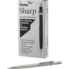 image:imagePentel Sharp Mechanical Pencil 09mm Metallic Silver Barrel Box of 12 P209Z