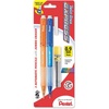 image:imagePentel TwistErase Express Automatic Pencil with Lead and Eraser 09mm QE419FLEBP2 AssortedAssorted Colors