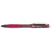 image:imagePentel TwistErase GT 05mm Mechanical Pencil Transparent Burgundy barrel Box of 12 QE205B