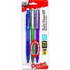 image:imagePentel TwistErase GT 07mm Mechanical Pencil Assorted Barrel Colors Color May Vary Pack of 3 QE207BP3M
