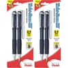 image:imagePentel TwistErase III Mechanical Pencil 09mm Assorted Barrel Colors with 2 Eraser Refills Pack of 2 QE519BP2K62 Count Pack of 4