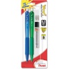 image:imagePentel Wow Mechanical Pencil 05mm Assorted Barrels with 2 Pencils Lead and 2 Erasers AL405LEBP2