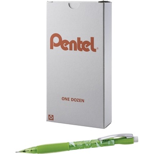 image:imagePentel ICY Mechanical Pencil 09mm Tinted Lime Green Barrel 12 pack AL29TK