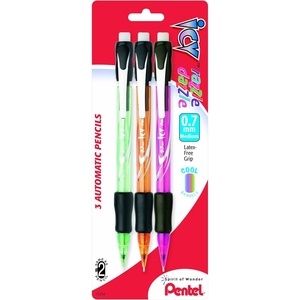 image:imagePentel Icy RazzleDazzle Automatic Pencil 07mm Assorted Barrels 3 Pack AL27RDBP3M