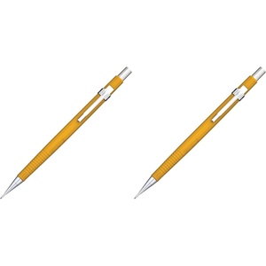 image:imagePentel P209G Sharp Mechanical Drafting Pencil 09 mm Yellow Barrel1 Count Pack of 2