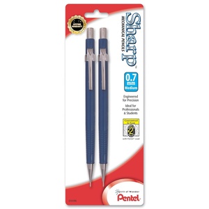 image:imagePentel Sharp Automatic Pencil 07 mm Blue Barrels 2 Count P207BP2K6