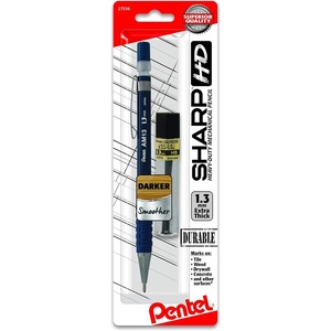 image:imagePentel Sharp HD Mechanical Pencil 13mm Dark Blue Barrel Includes Super HiPolymer Lead Refill AM13LBP