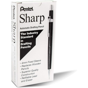 image:imagePentel Sharp Mechanical Pencil 05mm Metallic Green Barrel Box of 12 P205MD