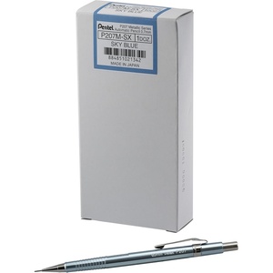 image:imagePentel Sharp Mechanical Pencil 07mm Metallic Sky Blue Barrel Box of 12 P207MS