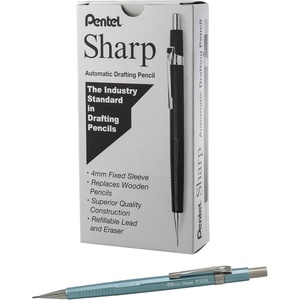 image:imagePentel Sharp Mechanical Pencil 09mm Metallic Bluish Green Barrel Box of 12 P209MK