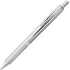 image:imagePentel Energel 07mm Alloy Rt Retractable Gel Ink Pens  Pack of 3  Black Silver and Aquamarine Colored Metal Barrels