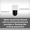 image:imagePentel Floatune Rollerball pen 10mm Bold Point Black Ink Pack of 12 BY110A