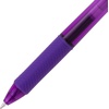 image:imagePentel EnerGelX Retractable Liquid Gel Pen 07mm Medium Line Metal Tip Violet 3 Pack BL107BP3V