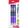 image:imagePentel EnerGel RTX Retractable Liquid Gel Pen 05mm Fine Line Needle Tip Blue Ink Pack of 3 BLN75BP3CViolet