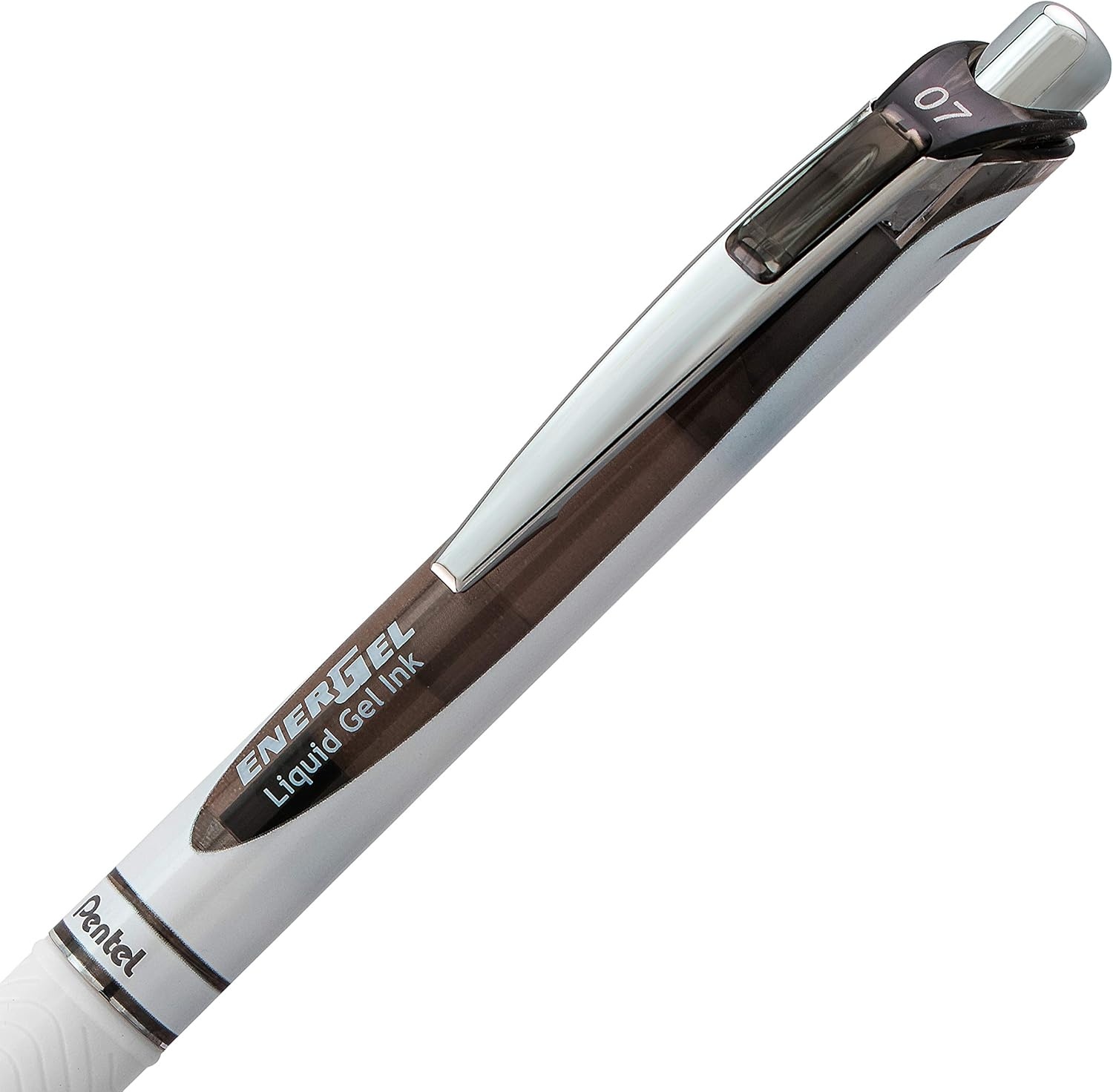 image:imagePentel EnerGel Pearl RTX Retractable Liquid Gel Pen 07mm Medium Line Needle Tip Assorted Ink Colors Pack of 4 BLN77WBP4MBlack
