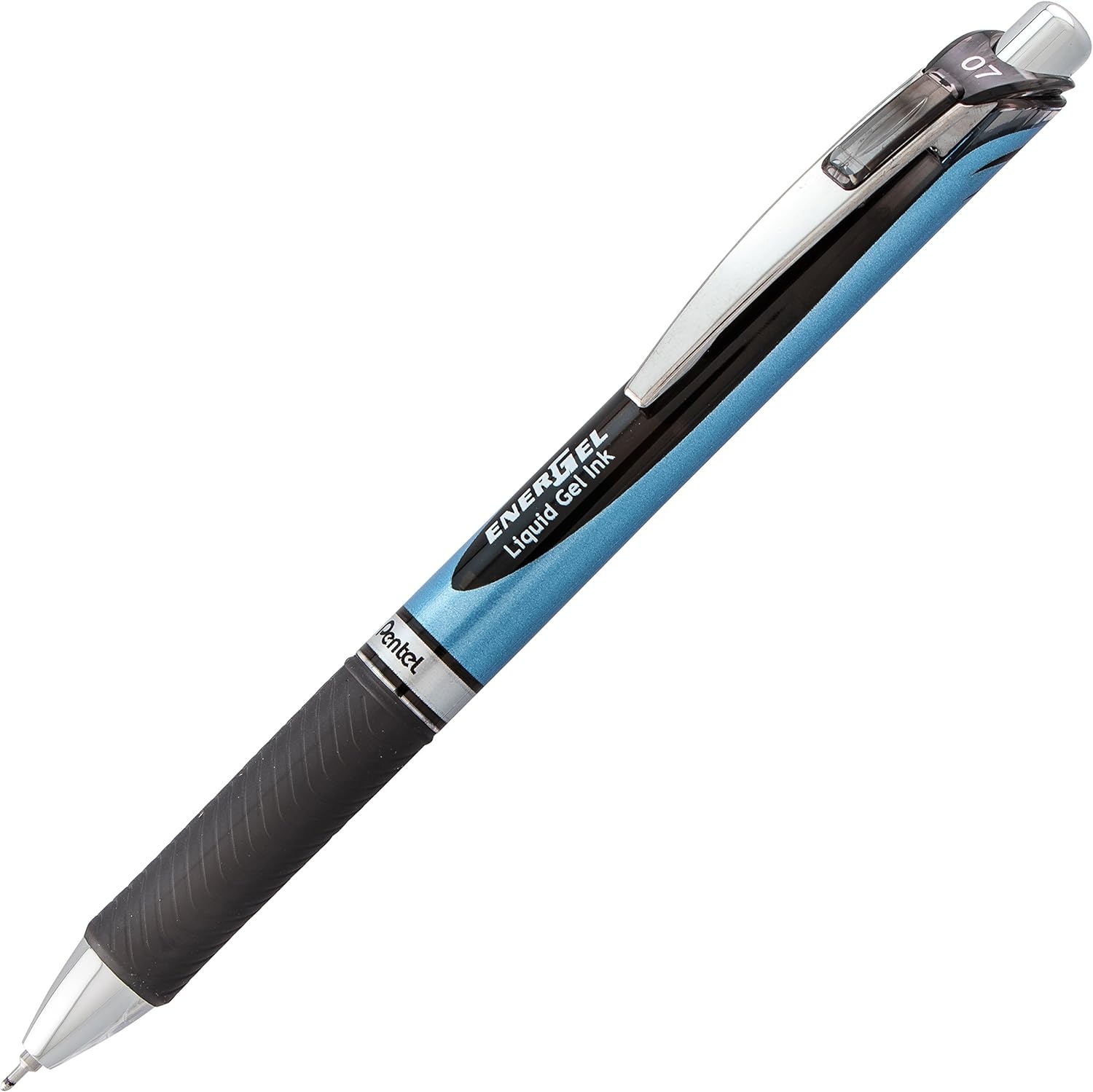 image:imagePentel EnerGel RTX Retractable Liquid Gel Pen 05mm Fine Line Metal Tip Assorted Ink Colors Pack of 5 BLN75BP5MBlack