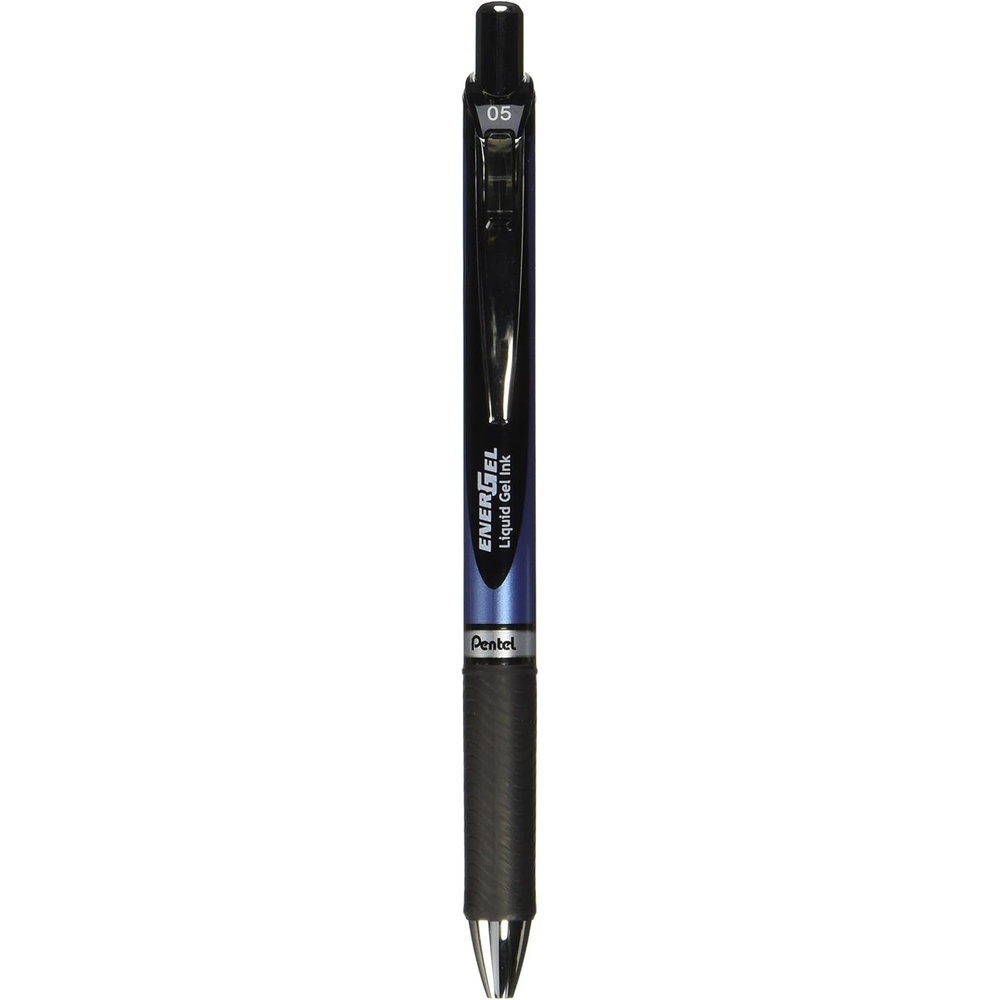 image:imagePentel EnerGel RTX Retractable Liquid Gel Pen 05mm Fine Line Metal Tip Assorted Ink Colors Pack of 5 BLN75BP5MBlack