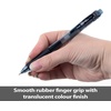 image:imagePentel 05mm EnerGelX Retractable Liquid Gel Pen with Needle Tip and Green Ink Box of 12 BLN105D