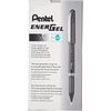 image:imagePentel ENERGEL NV Liquid Gel Pen 05mm Fine Line Capped Needle Tip Black Ink Box of 12 BLN25ABlack