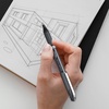 image:imagePentel ENERGEL NV Liquid Gel Pen 10mm Bold Line Capped Metal Tip Red Ink Box of 12 BL30BBlack