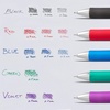 image:imagePentel ENERGEL RTX Retractable Liquid Gel Pen 05mm Needle Tip Fine Line Green Pack of 2 BLN75BP2DViolet