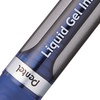 image:imagePentel EnerGel Deluxe Liquid Gel Pen Bold Line Metal Tip Blue Ink Box of 12 BL60CBlue