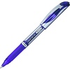 image:imagePentel EnerGel Deluxe Liquid Gel Pen Medium Line Metal Tip Blue Ink Box of 12 BL57CViolet