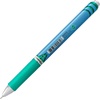 image:imagePentel EnerGel Deluxe RTX Retractable Liquid Gel Pen Fine Line Needle Tip Violet Ink Box of 12 BLN75VGreen