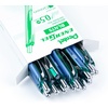 image:imagePentel EnerGel Deluxe RTX Retractable Liquid Gel Pen Fine Line Needle Tip Violet Ink Box of 12 BLN75VGreen