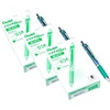 image:imagePentel EnerGel Deluxe RTX Retractable Liquid Gel Pen Fine Line Needle Tip Violet Ink Box of 12 BLN75VGreen