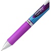 image:imagePentel EnerGel Deluxe RTX Retractable Liquid Gel Pen Fine Line Needle Tip Violet Ink Box of 12 BLN75VViolet